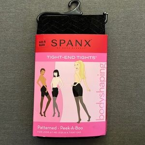 Spanx patterned tights